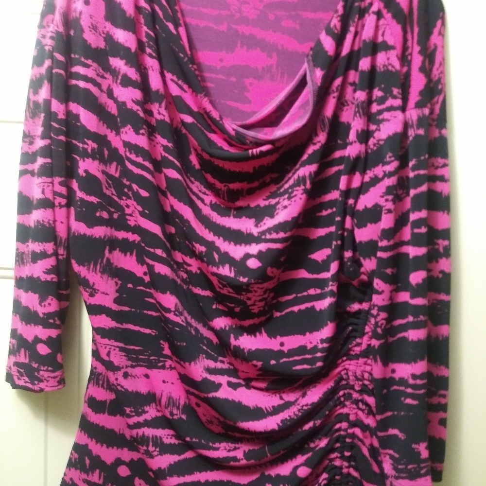 Michael Kors Black Pink Top